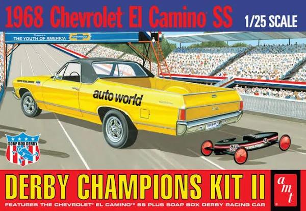 AMT 1:25 1968 El Camino with Bonus Soap Box Derby Car