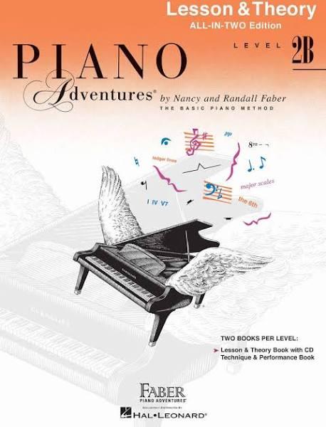 Piano Adventures All-In-Two Level 2B - Lesson & Theory