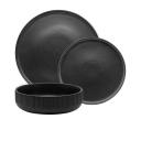 Salt & Pepper Brae Dinner 12 Piece Set Black