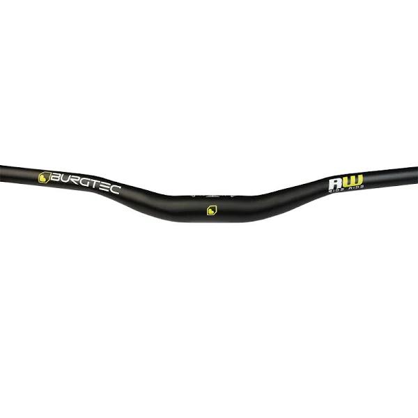 Burgtec Ride Wide Alloy Bars 800mm / 35mm 30mm Rise - Black