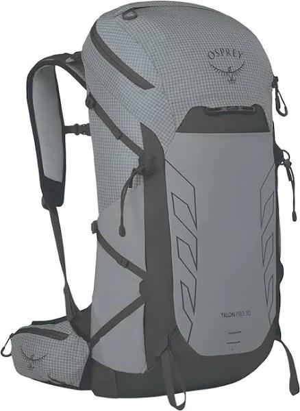 Osprey Mens Talon Pro 30 Backpack One Size Silver Lining