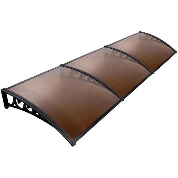 Instahut DIY Window Door Awning Shade 1 x 3M - Brown