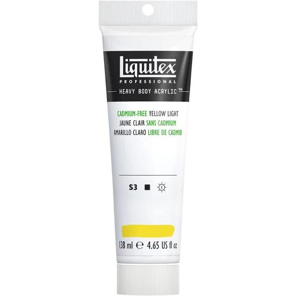 Liquitex : Professional : Heavy Body Acrylic Paint : 138ml : Cadmium Free Yellow Light