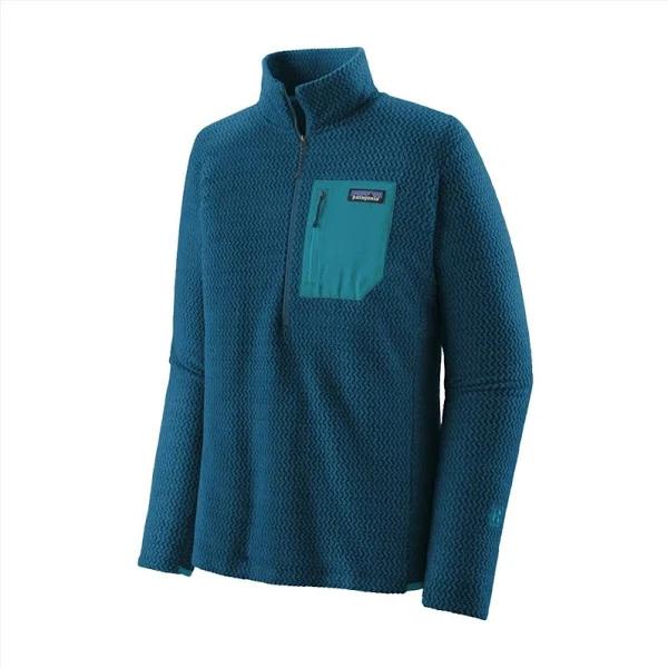 Patagonia Men's R1 Air Zip Neck, Lagom Blue / S