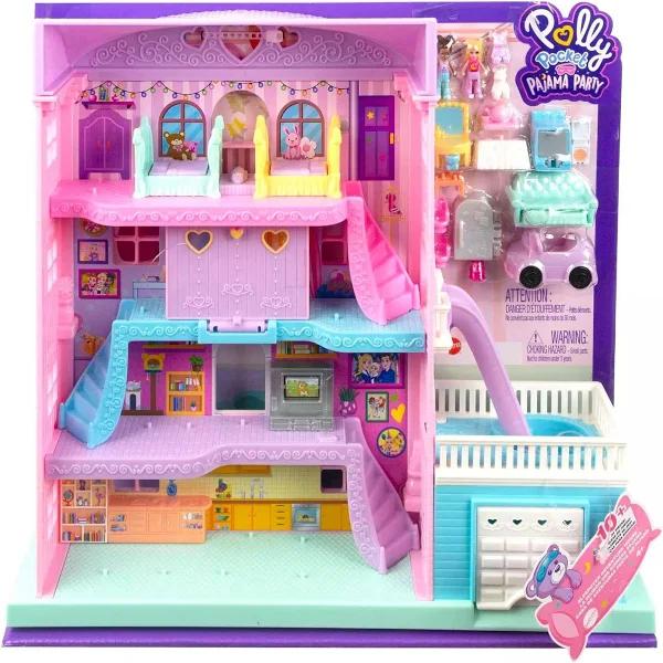 Polly Pocket Pajama Party Sleepover Adventure House