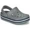 Crocs Kids' Crocband Clog, Gray, J2