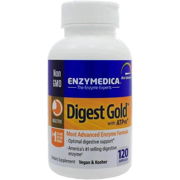 Enzymedica - Digest Gold with ATPro - 120 Capsules