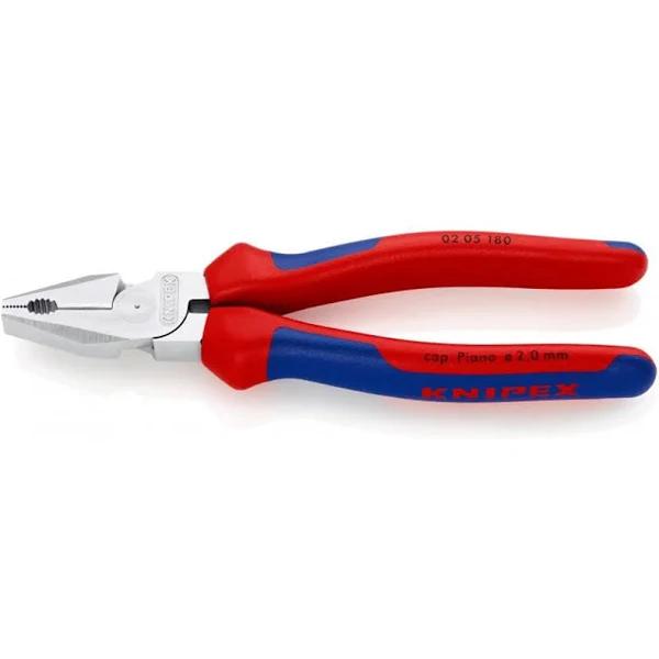 Knipex 02 05 180 High Leverage Combination Pliers 180 mm