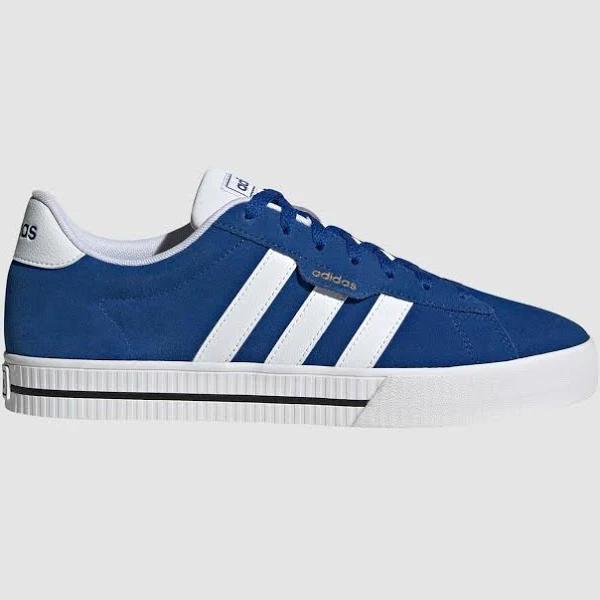 Adidas Daily 3 M Royal Blue White Black Canvas Sneakers Royal Blue White Black Mens Sneakers Casuals Shoes