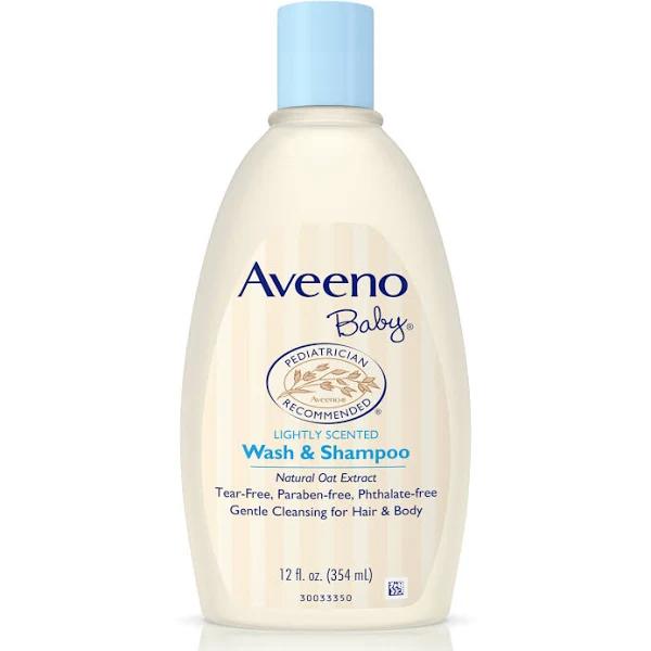 Aveeno Baby Wash & Shampoo - 12 fl oz bottle