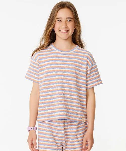 Rip Curl Teen Girls Sun Stripe Knit Tee