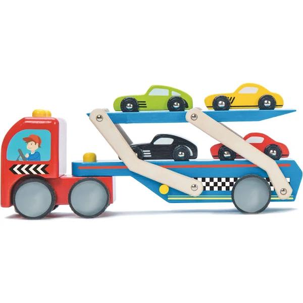 Le Toy Van - Race Car Transporter Set