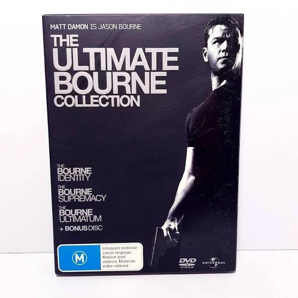 The Ultimate Bourne Collection DVD Preowned: Disc Like New