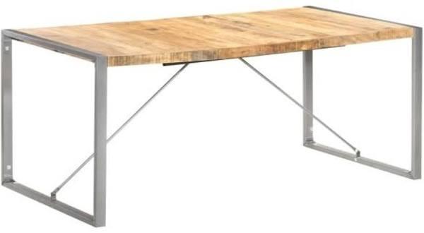 vidaXL Dining Table 180x90x75 cm Solid Wood Mango