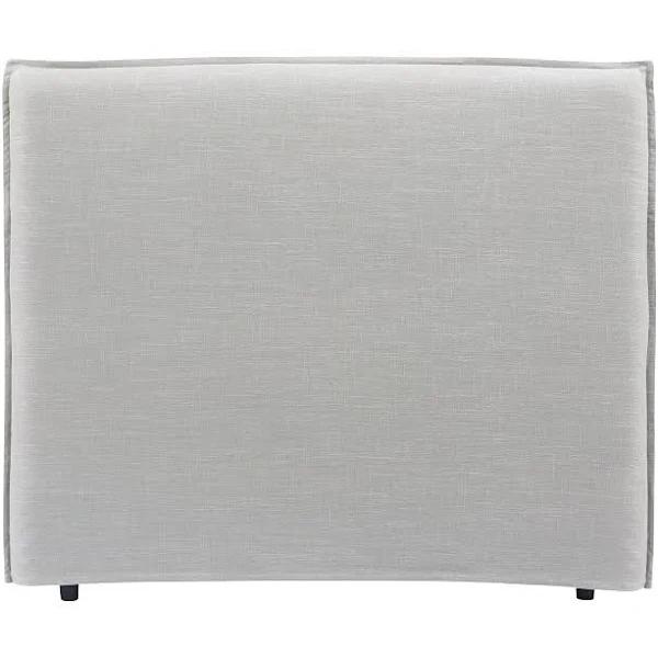 Juno Bedhead with Slipcover Double Size Taupe