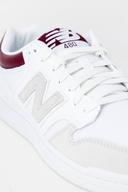 New Balance 480 Sneakers in White & Red