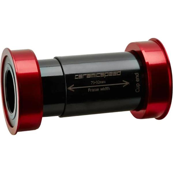 CeramicSpeed Bottom Bracket EVO386 Shimano Red