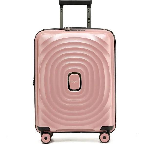 Tosca Eclipse 4 Wheel 55cm Carry-On Suitcase Rose Gold