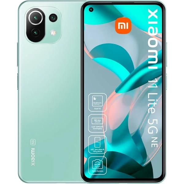 Xiaomi Mi 11 Lite 5G NE (256GB/8GB, Mint Green, Global Version)