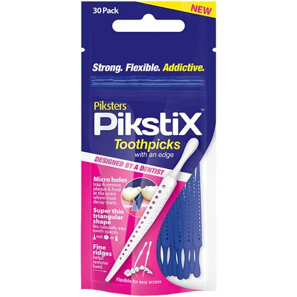 Piksters Pikstix Toothpicks 30pk