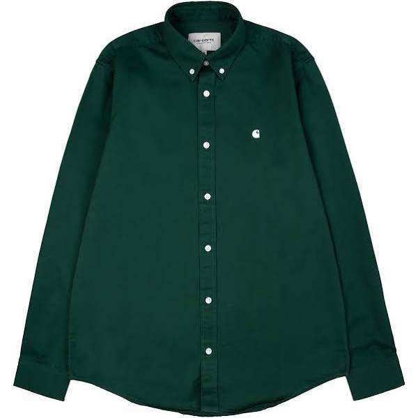 Carhartt WIP Madison Shirt M / Green / Seaweed/Wax