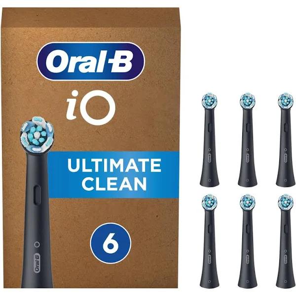 Oral-B IO Ultimate Clean 6 pc(s) Black Hardware/Electronic