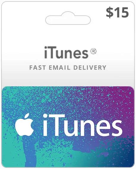 USA iTunes Gift Card (Email delivery)