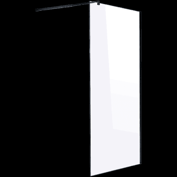 1200 x 2000mm Frameless 10mm Safety Glass Shower Screen