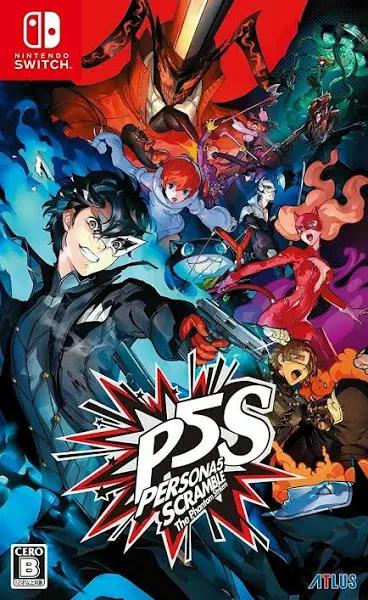 Nintendo Switch Persona 5 Scramble The Phantom Strikers Normal Version