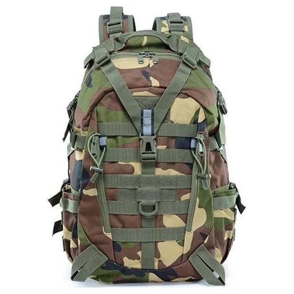 Military Tactical Outdoor Backpack, Jungle Camo