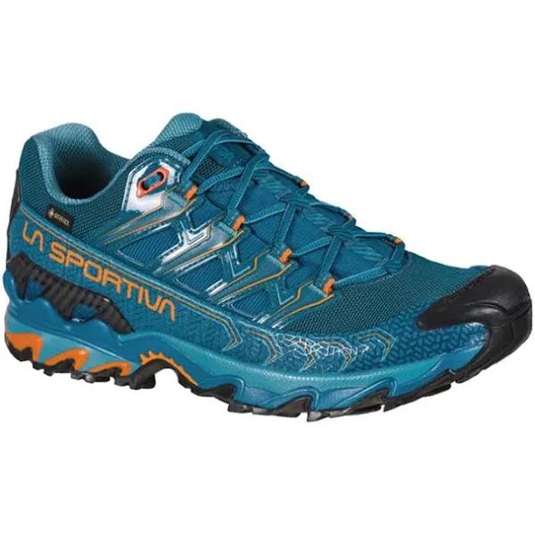 La Sportiva Ultra Raptor II GORE-TEX Shoes Blue Black Orange - 46.5