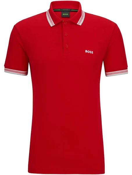 Boss Paddy Polo Shirt - Red