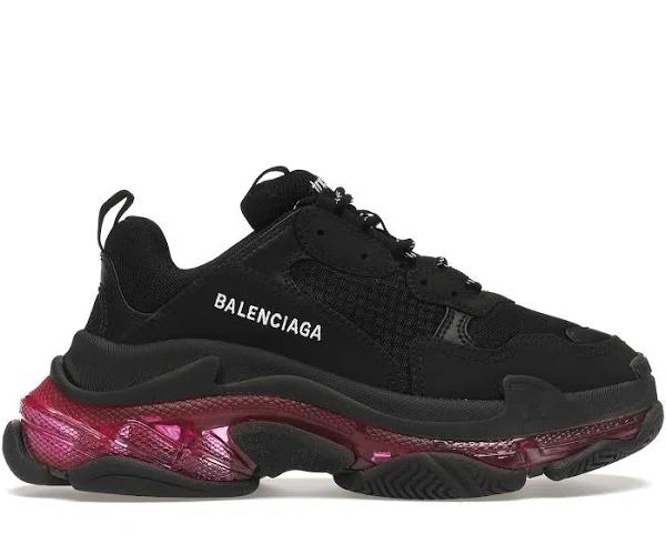 Balenciaga Triple S Clear Sole Neon Pink (Women's)