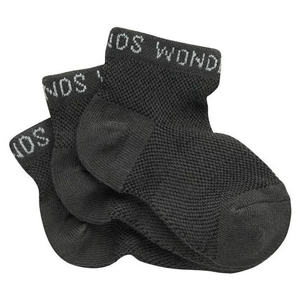 Bonds Baby Wondercool Socks 3 Pack in Solar System Black 2-4