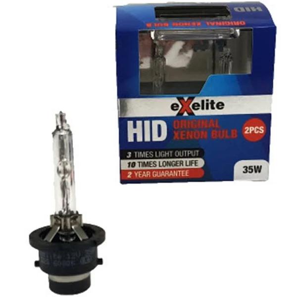 Exelite EXD2S D2S HID Xenon Headlight Globes - Twin Pack