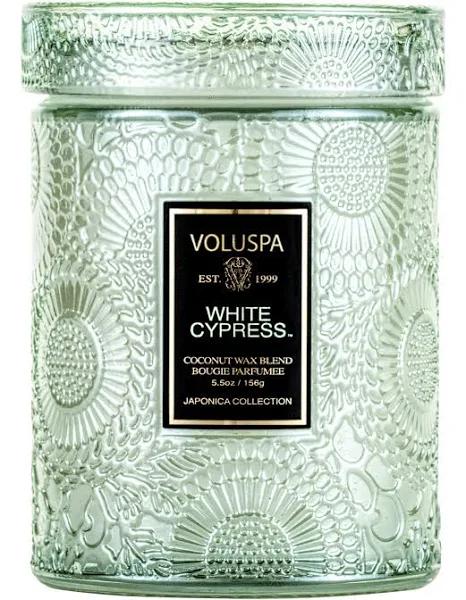 Voluspa Small Jar Candle - White Cypress 156g