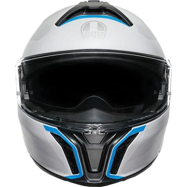 AGV Tourmodular Frequency Helmet - Grey/Blue - XL