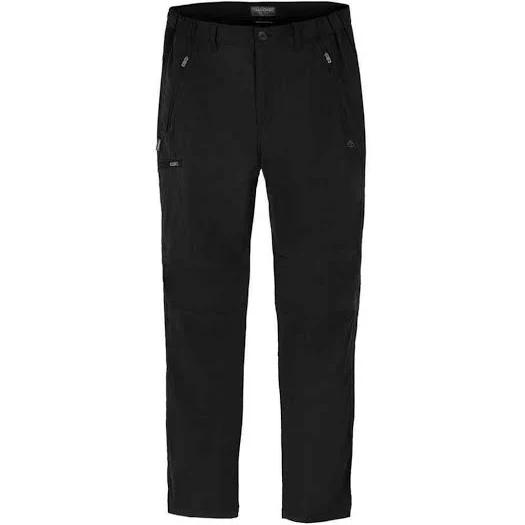 Craghoppers Mens Expert Kiwi Pro Stretch Hiking Trousers (Black) (38S)