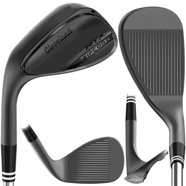 Cleveland RTX 6 ZipCore Black Satin Wedge