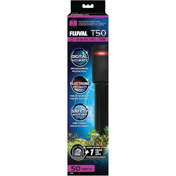 Fluval T50 Electronic Heater 50W