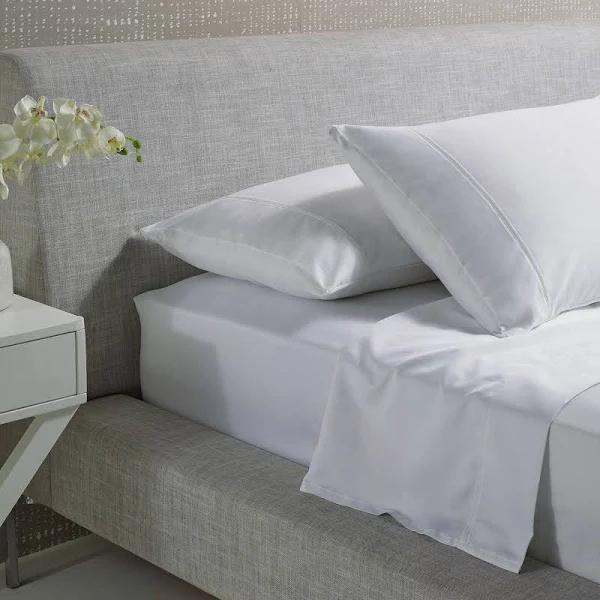 Accessorize 1000TC Cotton Rich Sheet Set - White Queen