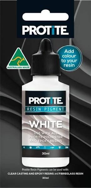 Protite 30ml White Resin Pigment