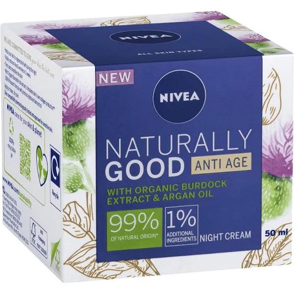 Nivea Naturally Good Anti Age Night Cream 50 ml