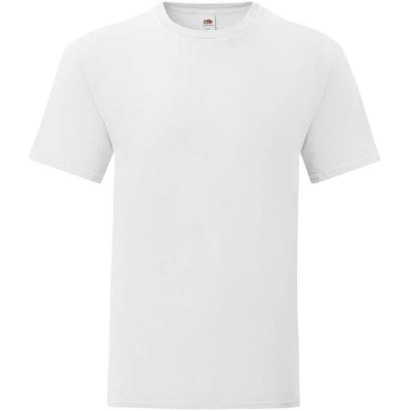 Fruit of The Loom Mens Iconic T-Shirt White L