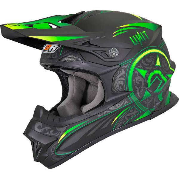 M2R Exo Unit Victorian PC-4F Green Helmet - M