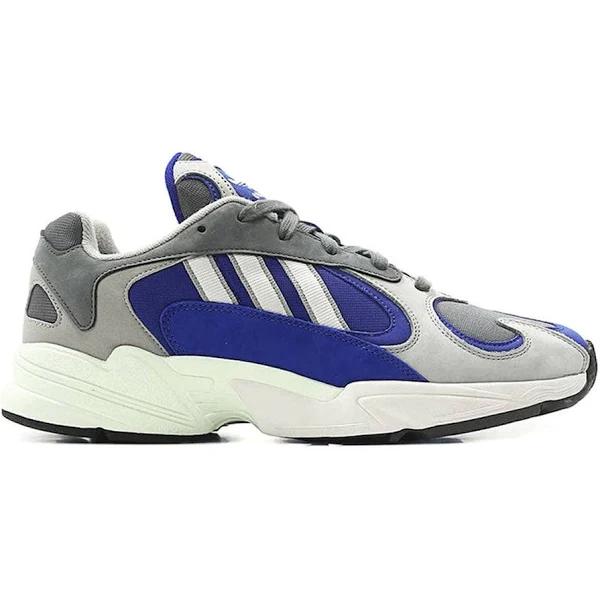 Adidas Originals - Men - Yung 1 Suede and Mesh Sneakers - Gray