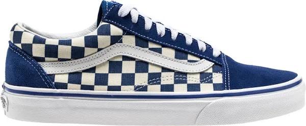 Vans Old Skool Blue Checkerboard