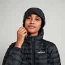 Kathmandu Heli Women's 600 Fill Hooded Lightweight Down Jacket | Black Puffer Jacket - 12