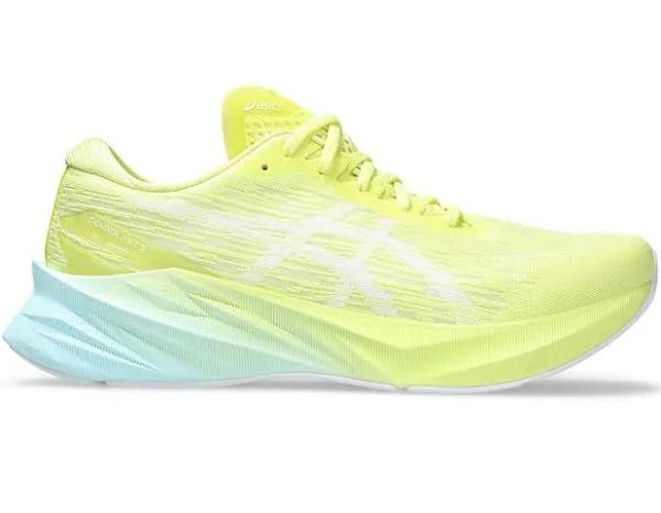 ASICS Men's Novablast 3 - Running Shoes - Glow Yellow/White 8