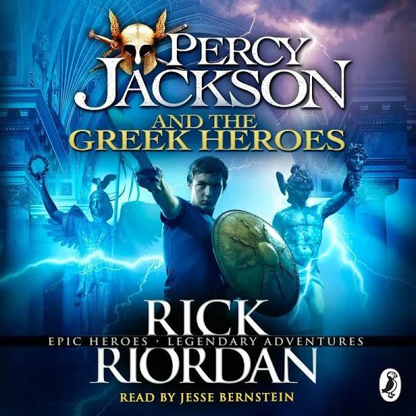 Percy Jackson and The Greek Heroes by Rick Riordan (Audiobook)